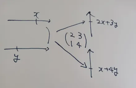 連立多項式は複数の写像である